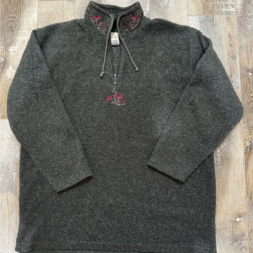 Vintage 90’s Victoria's Secret Country Charcoal sweater